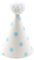 5 Stück Geburtstagshut Geburtstagsparty Hut Party Hüte zum Geburtstag Partyhüte Party Kegel Hüte Geburtstag Kegel Hüte Party Supplies Hütchen Geburtstagshut für Festival Dekoration,Blau Weiß