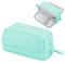 Sofore Astuccio Scuola Portacolori Astuccio 4 Scomparti Grande Capacità Astuccio Bambina Ragazza Ragazzo Astucci Per La Scuola Astuccio,Verde Chiaro