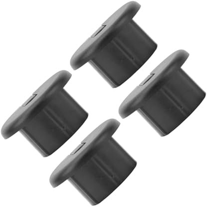 4PCS Cable Pass Through Grommets for Ethernet and Router Cables, Wall Grommet Sleeves for Neat Cable Management