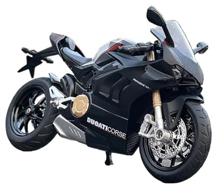 Miniatur Motorfahrzeug Modelle 1/12 Für Ducati Panigale V4S Legierung Racing Cross-Country Motorrad Modell Simulation Mini Motorrad Modell Druckguss-Nachbildung