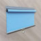 Springrollo Mittelzugrollo ohne Bohren Selbstklebendes Sonnenschutz Rollo Thermorollo Sonnenschutzrollo Für Balkon Wohnzimmer Küche Büro Türen Fenster Kabellos Thermofolie(Blue,56W x 150H cm)