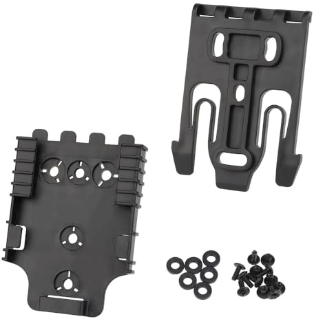Jungle Leopard QLS Quick Locking System Kit, Drop Leg Holster Adapter V2 with Thigh Strap(QLS-BK)