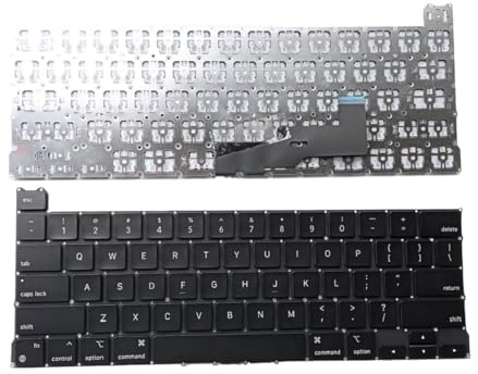 WZKOZDR Laptop-Tastatur für Apple Pro Retina 13 Zoll M1 A2338 Notebook (US)