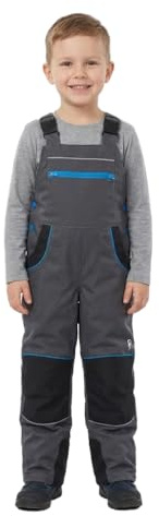 CXS Pinocchio/Woody/Camo Tuta da Lavoro per Bambini, Tuta da Bambino, Pantaloni da Lavoro per Bambini, Pantaloni da Giardino per Bambini