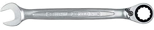 KS Tools - 503.4616 - Clé mixte à cliquet 72 dents réversible Gearplus - 16 mm - Finition satinée -Chrome vanadium