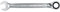 KS Tools - 503.4616 - Clé mixte à cliquet 72 dents réversible Gearplus - 16 mm - Finition satinée -Chrome vanadium
