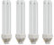 4X Crompton Energy Saving lamp Light Bulb 4 pin CFL Fluorescent Cool White 10W 13W 18W 26W (18w)