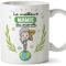 Mugffins Mamie Mug/Tasse - La Meilleure Grand-mère du Monde - Tasse Originale/Cadeau Anniversaire/Fête des Mères/Future Mamie. Céramique 350 ML