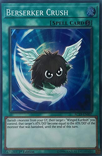 Yu-Gi-Oh! - Berserker Crush - AC19-EN007 - Super Rare - 1. Auflage - Adventskalender 2019