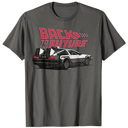 Back To The Future Retro Vintage Delorean T-Shirt