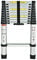 10.5Ft/3.2M Telescopic Ladder Portable Aluminium Extension Ladders,Telescopic Attic Loft Ladders,Multi-Purpose Multi-Function Extendable Ladder,Max Load 330lbs