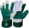 ITC Gartenhandschuhe für Herren und Damen, Atmungsaktive Gartenhandschuhe, Leder-Arbeitshandschuhe, Schwerlast Dornfeste Gartenhandschuhe zum Graben, Jäten, Pflanzen und Bauen