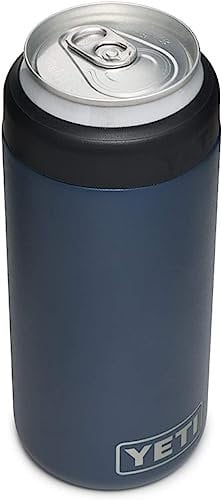 YETI Rambler Colster Slim, Stainless Steel Can Insulator, Navy, 250 ml