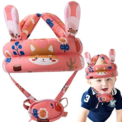 Baby-Schutzhelm, Baby- -Schutzkappe, Baby-Krabbelhelm, verstellbare Größe, Baby-Kopfschutzmütze, Baby-Kopfschutz, Walker-Stoßfängermütze für Kinder von 6 Monaten bis 6 Jahren