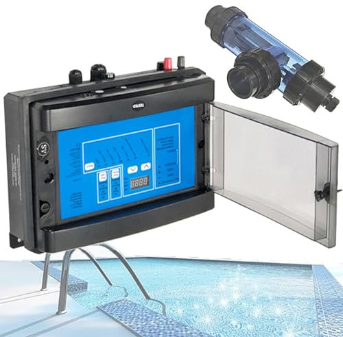 clorador salino,Célula de clorador salino,Generador de cloro,Clorador salino electrolizador piscina,Clorador electrolizador piscina y Spa Generador,50g/h