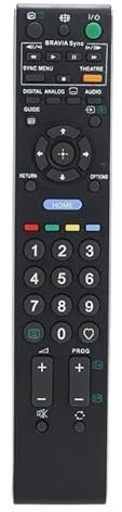 1pc Télécommande for Sony Bravia TV RM-ED011 RM-ED012 RM-ED009, Contrôleur Universel RM ED011 for Sony Smart HD TV.
