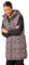 Roman Originals Quilted Gilet with Hood for Women UK Ladies Sleeveless Coat Hooded Jacket Padded Bodywarmer Winter Lightweight Warm Autumn Funnel Neck Longline Soft Bubbly - Black Multi - Size 14