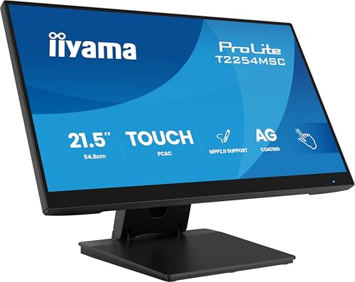 21.5 iiyama MultiTouch Projective T2254MSC-B2AG Monitor