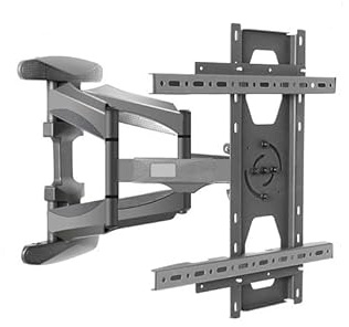 QYMYOZ Soporte de TV retráctil para Pantalla Horizontal y Vertical, Giratorio, para Montaje en Pared, Apto para televisores de 37, 55, 65 y 70 Pulgadas.