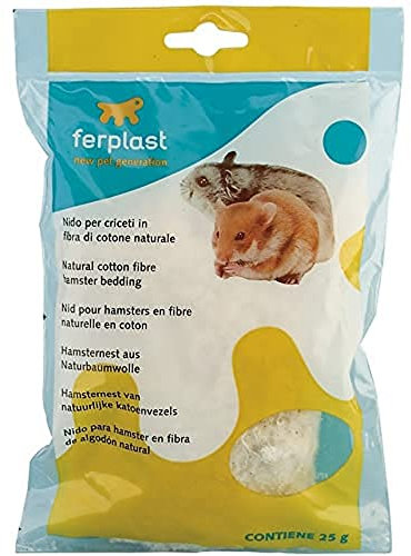 Ferplast FPZ 4630 Accessoire nid pour Hamster en Fibres Naturelles pour rongeurs