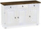 Highboard Pinie Weiss Rio Classico Esszimmer Holz Pinie Massivholz Echtholz Farbe wählbar Brasilmöbel