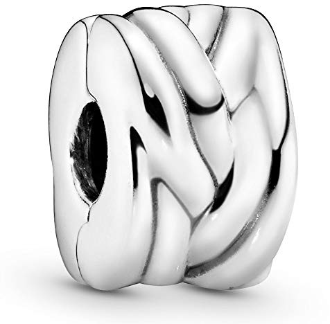 Pandora Charm Clip Geflochten Silber 791774 791774
