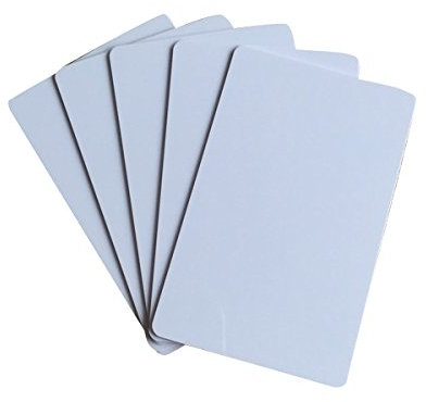YARONGTECH RFID 125KHZ EM4305 blanko weiß Karten beschreibbares überschreiben Karten (Packung mit 10 Stück)