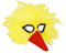 W WIDMANN MILANO Party Fashion - Maske Vogel, mit Federn, Papagei, Karneval, Mottoparty
