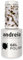 Andreia Semi-Permanent Nail Gel Polish for UV/LED Lamp - Intense Shine and 4 weeks Lasting French Manicure Nail Gel Varnish - Colour 253 Gold Glitter - Shades of Sparkly Silver - 10.5 ml
