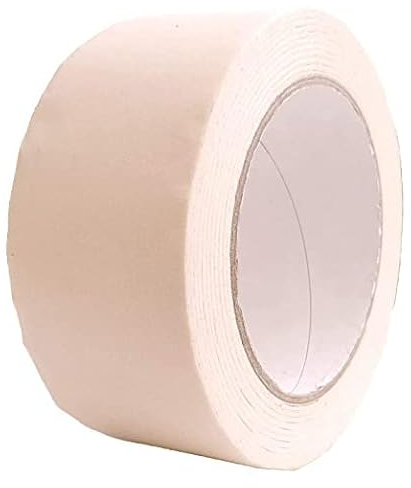 IMBALLAGGI 2000 - Nastro Adesivo Carta 50x50 Resistente 80 Gradi, Nastro Mascheratura per Carrozziere e Pacchi - 6 Pezzi