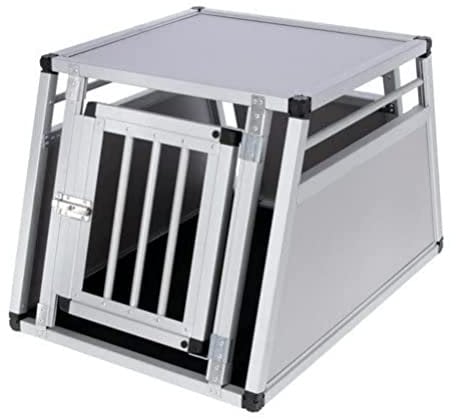 Kerbl Pet 80586 Alu-Transportbox Barry eintürig, 92 x 65 x 65.5 cm