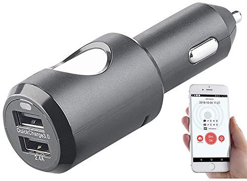 NavGear Unfallmeldestecker: Kfz-Notruf-System, Panik-Taste, GPS-Koordinaten-Übermittlung, für 12 V (Ladekabel Auto, Notfall Autoalarm, Alarm Bewegungsmelder)