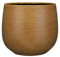 MICA Decorations Gabriel Pot de Fleurs - H25 x Ø29 cm - Céramique - Ocre