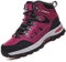 VTASQ Scarpe da Escursionismo Uomo Donna Arrampicata Sportive Impermeabili Traspiranti Passeggiate Stivali per Antiscivolo Sportive All'aperto Scarpe da Escursionismo Rosa Rossa 40EU
