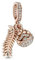 PANDORA Funkelnder Tannenzapfen Charm-Anhänger in 14 Karat rosévergoldete Metalllegierung mit Zirkoniasteinen Moments Collection
