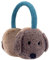 Gifts Treat Jungen Mädchen Ohrenschützer Kinder Weihnachten Verstellbare Ohrenschützer Plüsch Ohrwärmer mit Tiermuster Braun,M