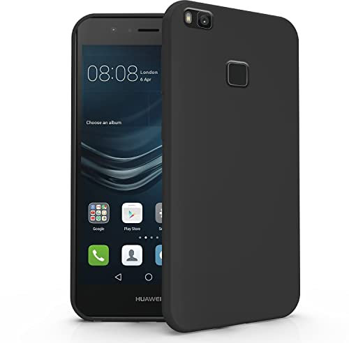 N NEWTOP Cover Compatibile per Huawei P9 Lite, Custodia TPU SOFT Gel Silicone Ultra Slim Sottile Flessibile Case Posteriore Protettiva (Nero)