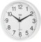 Teesa Universelle analoge Wanduhr 25 cm TSA0037 Weiß