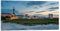 Warnemünde Panorama Acrylglasbild von Steffen Gierok 120 x 60 cm Blau Wandbilder Wanddeko