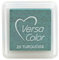 Artoz Ministempelkissen VersaColor in Türkis – 34 x 34 mm – Stempelfarben auf Wasserbasis – Stempelkissen-Farbe zum Stempeln auf Papier, Karten für Einladungen, Grüße oder zur Hochzeit