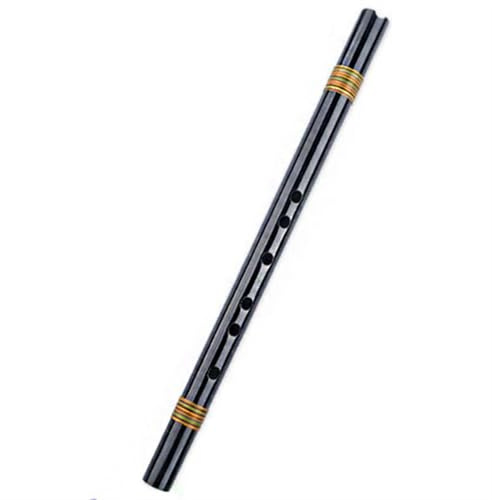Tragbare Bitter-Bambusflöte Xiao Short Xiao Mini-Flöte Für Anfänger, CDF-Taste, 1 Stück traditionelles bambusflöte (Color : D key black)