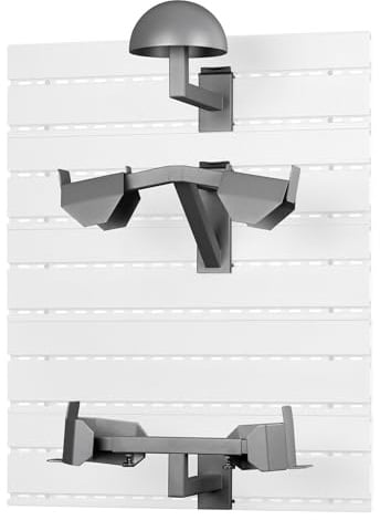 Savior Equipment Wall Rack System H.A.B Attachment Tactical Gear Wall Mount Organizer, Military Helmet Vest Belt Display Rack Plate Carrier Hanger, Heavy-Duty Steel Construction Hold Up to 80 lbs
