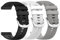 Waekethy Armband für Garmin Venu 3s/Venu 2s/Vivoactive 4s, 18mm Silikon Armbänder Einstellbar Sport Ersatzarmband Kompatibel mit Garmin Forerunner 255s/Forerunner 265s