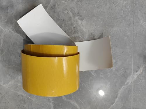 Dostear Peel and Stick Chunky Glitter Wallpaper Border Self-Adhesive Wall Border Sticker Home Ceiling Decorative Border for Bathroom Living Room Kitchen White Lines 5 X 200cm