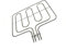SOS Accessoire Oberes Heizelement für Backofen, Herd – 32017633 Continental Edison Sharp Valberg