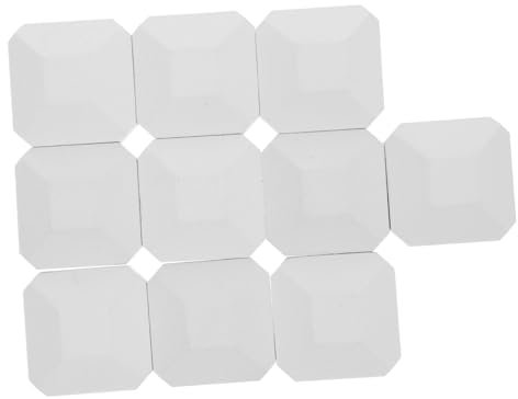 TOPBATHY 10stücke Cordierit-briketts Für Gasgrill Ersatz Bbq-grillbriketts Kaminbriketts Hitzebeständig Gleichmäßige Hitzeverteilung Einfache Reinigung Und Austausch