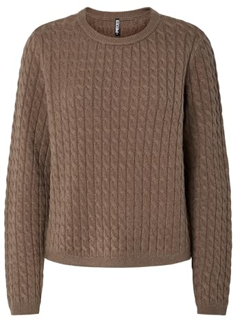 PIECES Female Pullover PCFIA Zopfstrick | Pullover