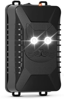 MEKEET Marderschreck, Testsieger Mit Marder, Marderabwehr Dachboden Mit Ultraschall & Blinklicht, Marderschutz FüR Kfz, Motorraum, Haus, Garage, Keller FüR 90m²