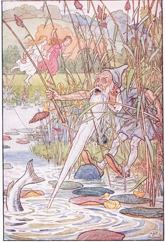 ARTXLXXBN Célèbre Tableaux Sur Toile Moderne Mur Art Blanche Neige et Rose Rouge de Leonard Leslie Brooke Animaux Art Posters Pour la Décoration de la Chambre à Coucher 60x90cm