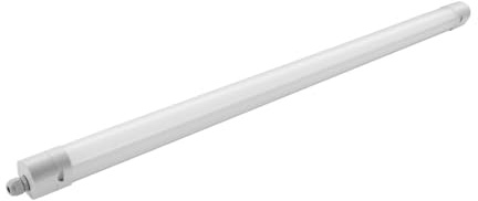 ENOVALITE 9x PRO Feuchtraumleuchte LED 120cm - 4000K Neutralweiß, 36W, 4320lm - IP65 LED Deckenleuchte flach, Kellerlampe, Werkstattlampe, Garagenlampe mit Marken-Netzteil und Reihenschaltung